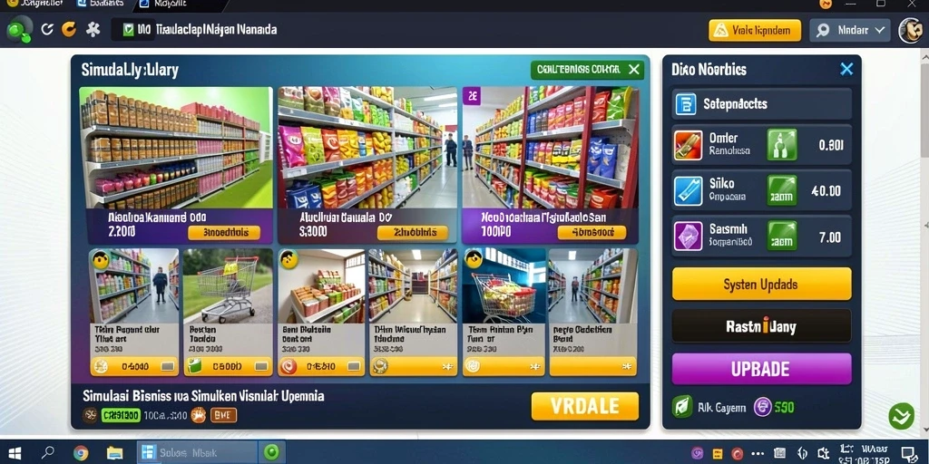 5rt - Menu permainan yang intuitif dan mudah dinavigasi.